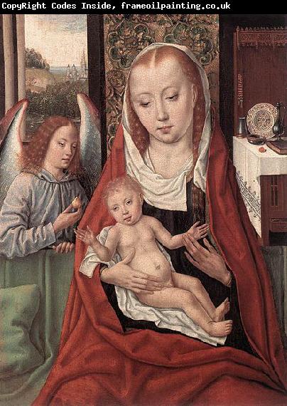Master of the Saint Ursula Legend Virgin and Child with an Angel
